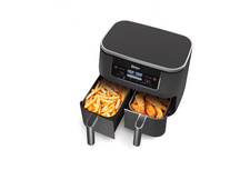 Ninja Foodi 6-in-1 8-Quart Gray Touch control 2 -Baskets Air Fryer