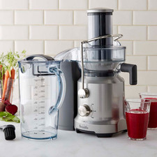NEW- Breville Juice Fountain Cold BJE430SIL Centrifugal Juicer Silver- Freeship