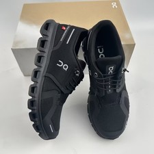 On Cloud 6 Women’s Black Lace-Up Low Top Running Shoes Sizes 6-9.5