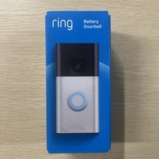 Ring Battery Doorbell HD Smart Wifi Video Doorbell Satin Nickel Brand New Sealed