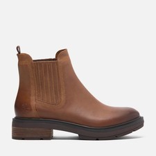 Timberland Women's Brimfield Mid Chelsea Boot Full-Grain (New without box)