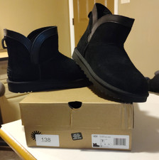 NEW UGG Classic Mini Lunara Boot Womens Size 7 Black
