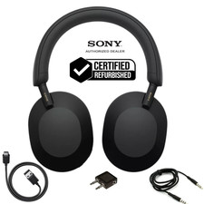 ORIGINAL Sony WH-1000XM5 Wireless Noise Canceling Headphones - Black GA (Open box)