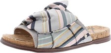 Sam Edelman Women's Heidi Bow Slide Sandals Multi/Fog 9.5M