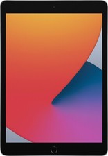 Apple iPad 10.2" 8th Gen, 32GB, Wi-Fi - Space Gray - Good - 1 YEAR WARRANTY (Good - Refurbished)