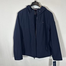 $195 Tommy Hilfiger Men's Lightweight Performance Softshell Hoody Jacket L