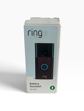 Ring Battery Doorbell Smart Wi-Fi HD Video Venetian Bronze Model 5F97F2 (Open box)