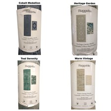 Ruggable 4pc Washable Rug System Set, 2.5ftx7ft & 2ftx3ft, with Non-Slip Pads