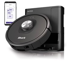 Shark Matrix Self Empty Robot Vacuum for Carpets & Hardfloors with Self-Cleaning (Open box)