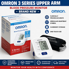 OMRON 3 Series Upper Arm Blood Pressure Monitor One Touch NEW IN BOX