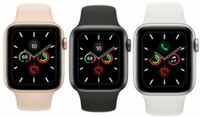 Apple Watch Series 5 40mm 44mm GPS+ WIFI + LTE UNLOCKED Gold Gray Silver - Good (Certified Refurbished)