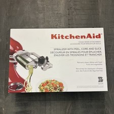 KitchenAid KSM1APC Spiralizer Attachment Peel Core Slice for Stand Mixer