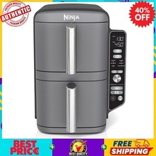 Ninja Air Fryer DoubleStack XL 10 Qt 6-in-1 Deep Grey Color, Model SL401