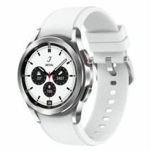 Samsung Galaxy Watch4 Classic 42mm Stainless Steel SM-R880 Silver - Very Good (Very Good - Refurbished)