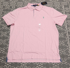 New Polo Ralph Lauren Men's CLASSIC FIT Polo Shirt - LARGE - Light Pink (New without tags)