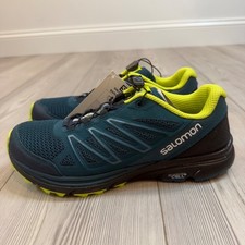 Salomon Sense Marin Trail Running Shoes Mens 8 Reflecting Pond Blue NEW