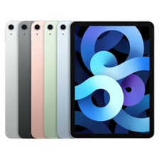Apple iPad Air 4 (2020) 10.9" 64GB 256GB All Colors (WiFi or Cellular) - Good (Good - Refurbished)