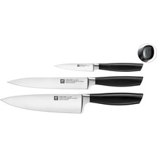 Zwilling All Star 3-Piece Stainless Steel Knife Set, Knives Made in Germany