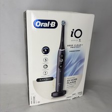 Oral-B iO Series 7L Electric Toothbrush - 2 Brush Heads - Black Onyx - NEW DMG!