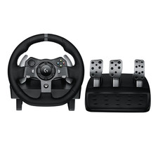 Logitech G G920 Racing Wheel & Pedals (Xbox Series X|S, Xbox One, PC) (Certified Refurbished)