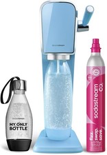 SodaStream ART Sparkling Water Maker Starter Kit, Misty Blue