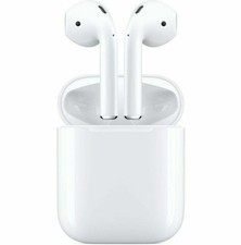 Apple AirPods 2nd Gen Genuine In-Ear Bluetooth Headset w/ Wireless Charging Case