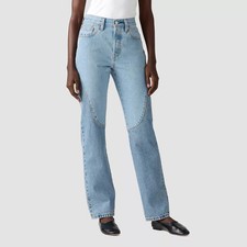 Levi Women 501 Jeans High Rise Straight Leg Stretch Open Box (New without tags)