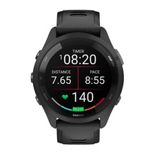 Garmin Forerunner 265 Smartwatch (Black/Powder Gray)