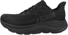Hoka Men Shoe Clifton 10 Triple Black Running Sneaker US 8.5-11 (New without box)