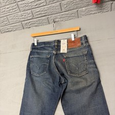 Levi Strauss & Co Mens Straight Leg Jeans Medium Wash Blue 31x32 Denim 4555