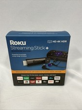 Roku Streaming Stick+ 3811R (Headphone Edition) 4K HDR Media Streamer - Black