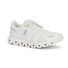 On Cloud 6 Sneakers White/White Women's Running Shoes Size 6-9.5