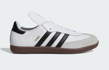 Men's Adidas Samba Classic - White/Black/White - [772109] - Size 6.5 - 11.5