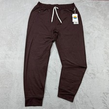 Vuori Ponto Performance Jogger Mens XL Mahogany Heather DreamKnit Pants V438