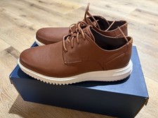 Cole Haan Grand+ Plain Toe Oxford British Tan Dress Shoes Men's Size 8 C36935