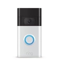Ring 1080p Wireless HD Video Doorbell - 8VRASZ-SEN0 WiFi (Satin Nickel) New*
