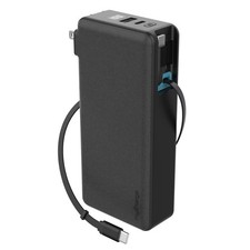 myCharge 20000mAh 67W RetractaCharger + Power Bank with Two Buit-in