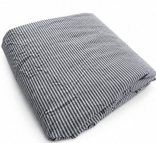 Brooklinen Classic Duvet Cover KING/CALI | STRIPED GRAPHITE (Retails $229) #16