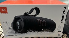 JBL Charge 6 Portable Waterproof Bluetooth Speaker - Black Brand New