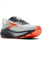 Brooks Men's Ghost 17 Running Shoe Oyster Mushroom/orange/ebony