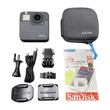 GoPro Fusion 360 Camera Digital 5.2K HD Action Camera VR Video Waterproof Cam (Open box)