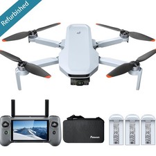 Potensic ATOM 2 Fly More Combo with RC PTD 1 Drone 4K Camera 3-Axis Gimbal (Certified Refurbished)