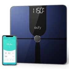Eufy Smart Scale P1 with Bluetooth Body Fat Scale Wireless Digital Black T9147 (Open box)