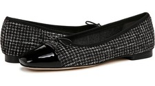Sam Edelman Women's Marley Black Boucle Multi Ballet Flat NW/OB 6M (New without box)