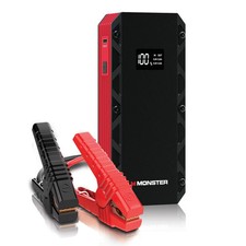 Monster New 8000mah Jump Starter Power Bank: Portable Car Jumper 8000 Amps (Open box)