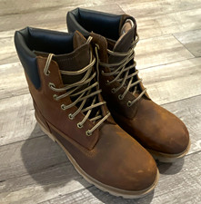 Timberland PRO Men’s Brown Leather Slip Resistant Lace-Up Work Boots 10.5W (New without box)