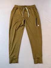 Vuori Sunday Performance Jogger Mens M Brown Athleisure Gym Stretch V416