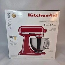 KitchenAid 5QT Tilt-Head Stand Mixer Red Artisan 9KSM150PSER (JAPAN MODEL)
