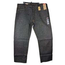Levi's 501 Shrink-to-Fit Men's Jeans Big & Tall 44x32 Black NWT 11501-0041