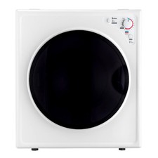 Ktaxon 2.6 cu ft Compact Electric Dryer, White
